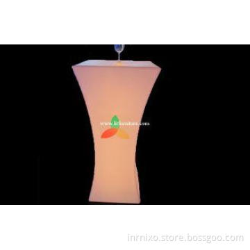 LED Bar Tables Built-in rechargeable battery & RGB LED ligh